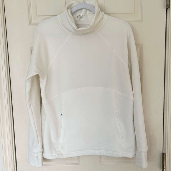 Athleta Women's Altitude Polartec Funnel Neck Sweatshirt - Picture 4 of 9